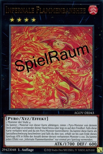 Infernal Flame Banshee (V.1 - Ultra Rare)