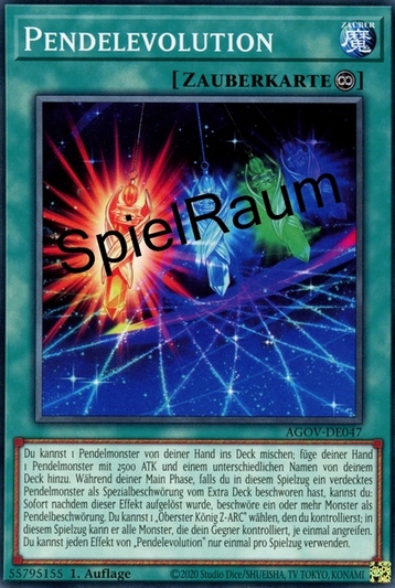 Pendulum Evolution