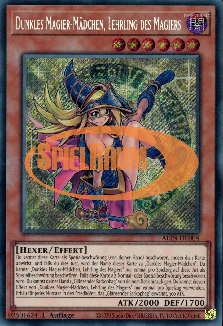 Dark Magician Girl the Magician's Apprentice (V.1 - Secret Rare)
