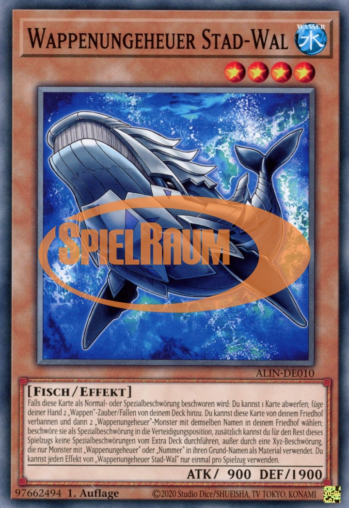 Heraldic Beast Stad Whale
