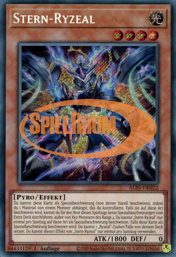 Star Ryzeal (V.1 - Secret Rare)