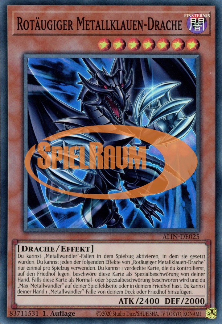 Red-Eyes Metal Claws Dragon