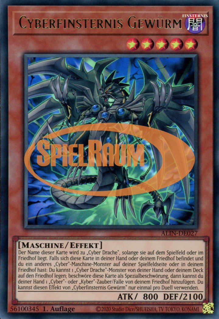 Cyberdark Wurm (V.1 - Ultra Rare)