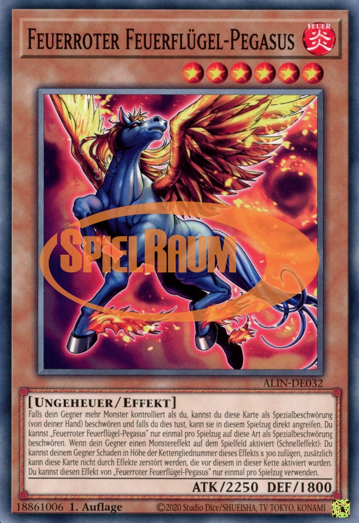 Crimson Firewing Pegasus