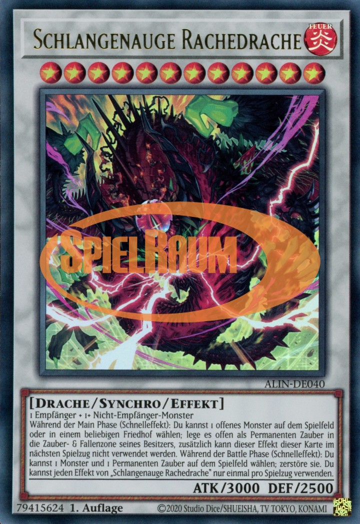 Snake-Eyes Vengeance Dragon (V.1 - Ultra Rare)
