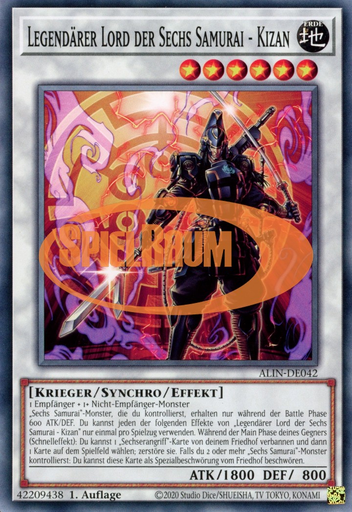 Legendary Lord Six Samurai - Kizan