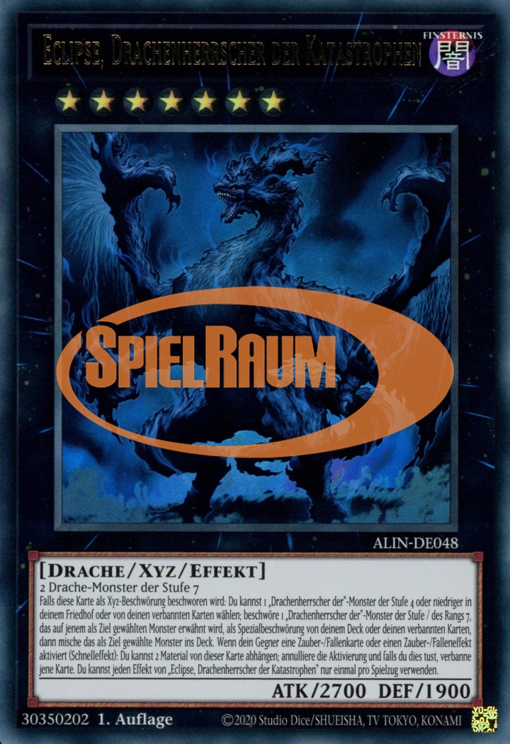 Eclipse, Dragon Ruler of Catastrophes (V.1 - Ultra Rare)