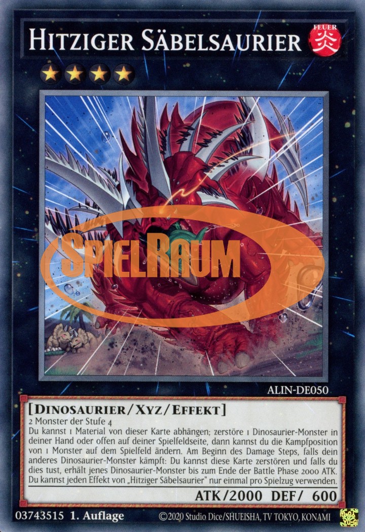Steamed Sabersaurus