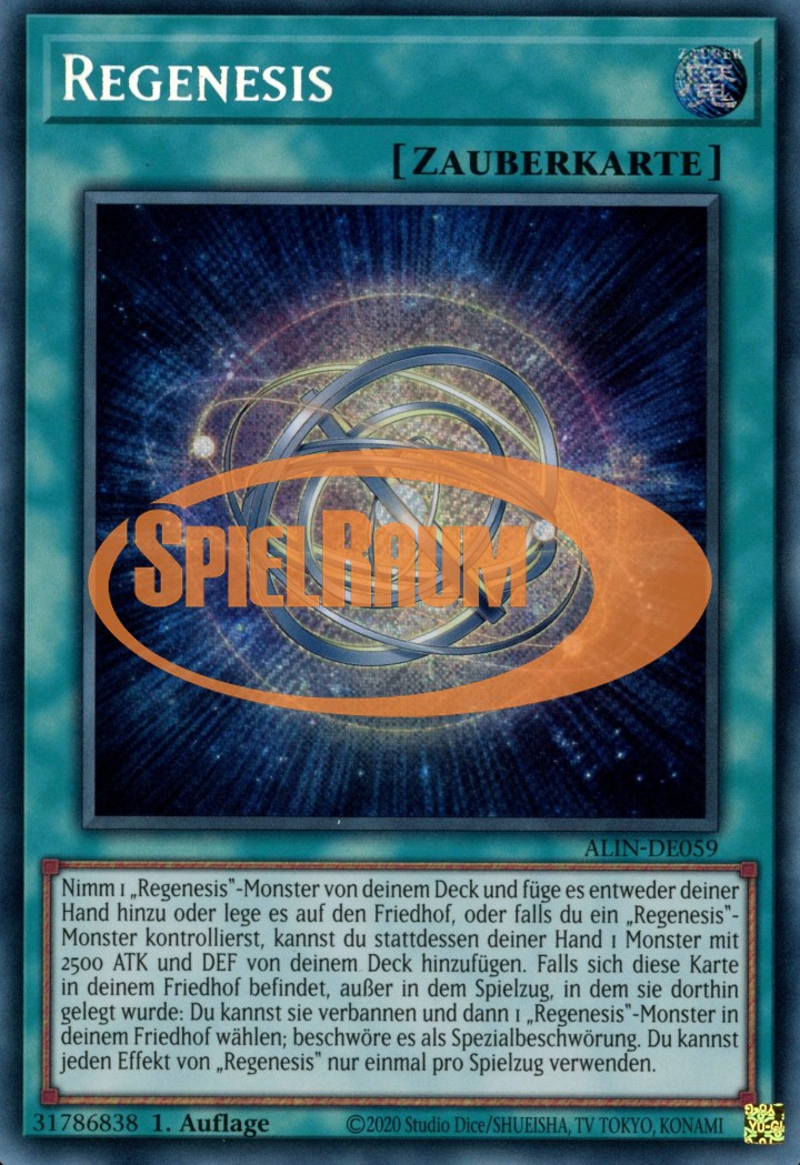 Regenesis (V.1 - Secret Rare)