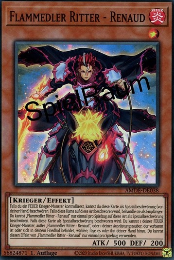 Infernoble Knight - Renaud (V.1 - Super Rare)