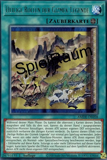Sacred Scrolls of the Gizmek Legend