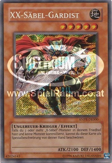 XX-Saber Gardestrike (V.1 - Secret Rare)