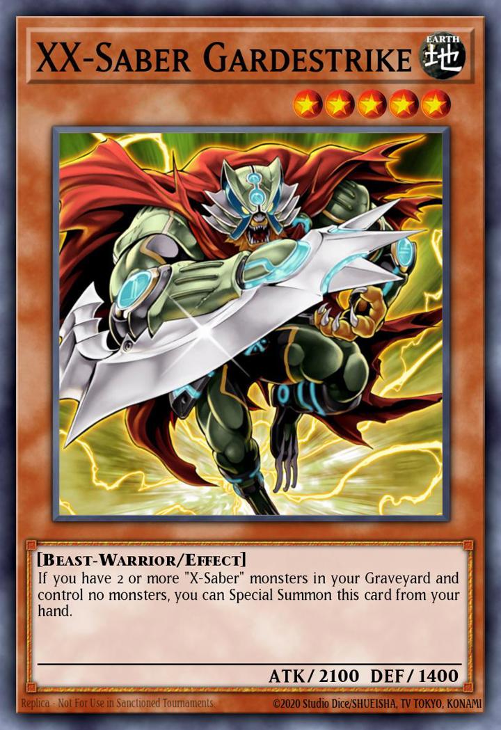 XX-Saber Gardestrike (V.2 - Ultra Rare)