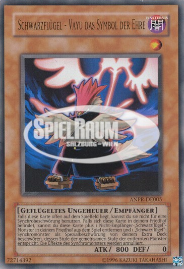 Blackwing - Vayu the Emblem of Honor (V.1 - Ultra Rare) Single: Yu-Gi-Oh! Ancient Prophecy Einzelkarte