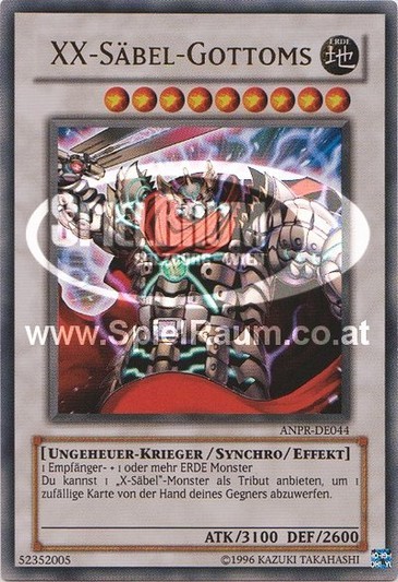 XX-Saber Gottoms (V.2 - Ultimate Rare) Single: Yu-Gi-Oh! Ancient Prophecy Einzelkarte