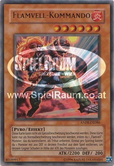 Flamvell Commando (V.2 - Ultimate Rare) Single: Yu-Gi-Oh! Ancient Prophecy Einzelkarte