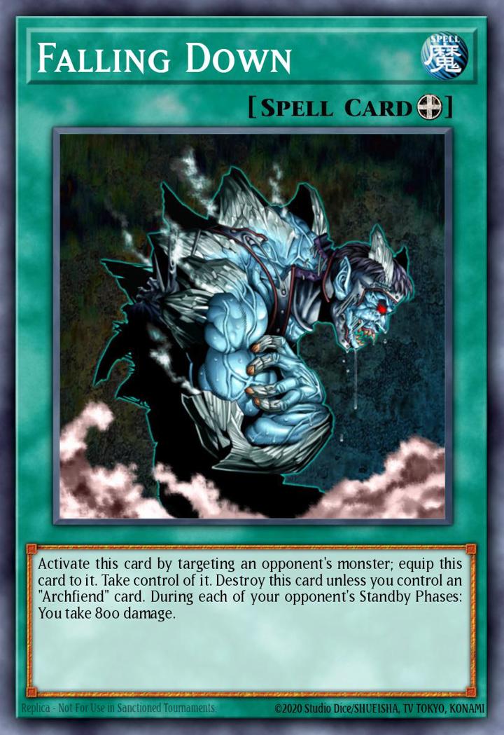 Falling Down Single: Yu-Gi-Oh! Astral Pack Three Einzelkarte