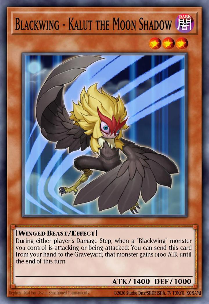 Blackwing - Kalut the Moon Shadow Single: Yu-Gi-Oh! Astral Pack Four Einzelkarte