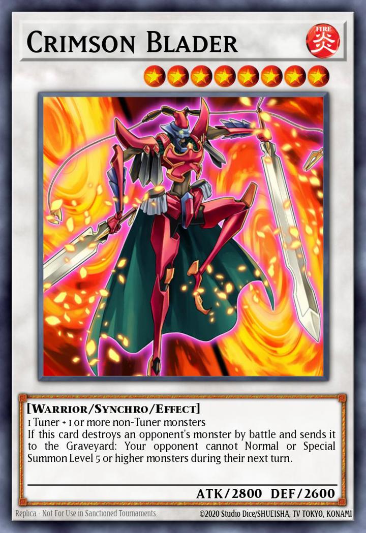 Crimson Blader Single: Yu-Gi-Oh! Astral Pack Four Einzelkarte