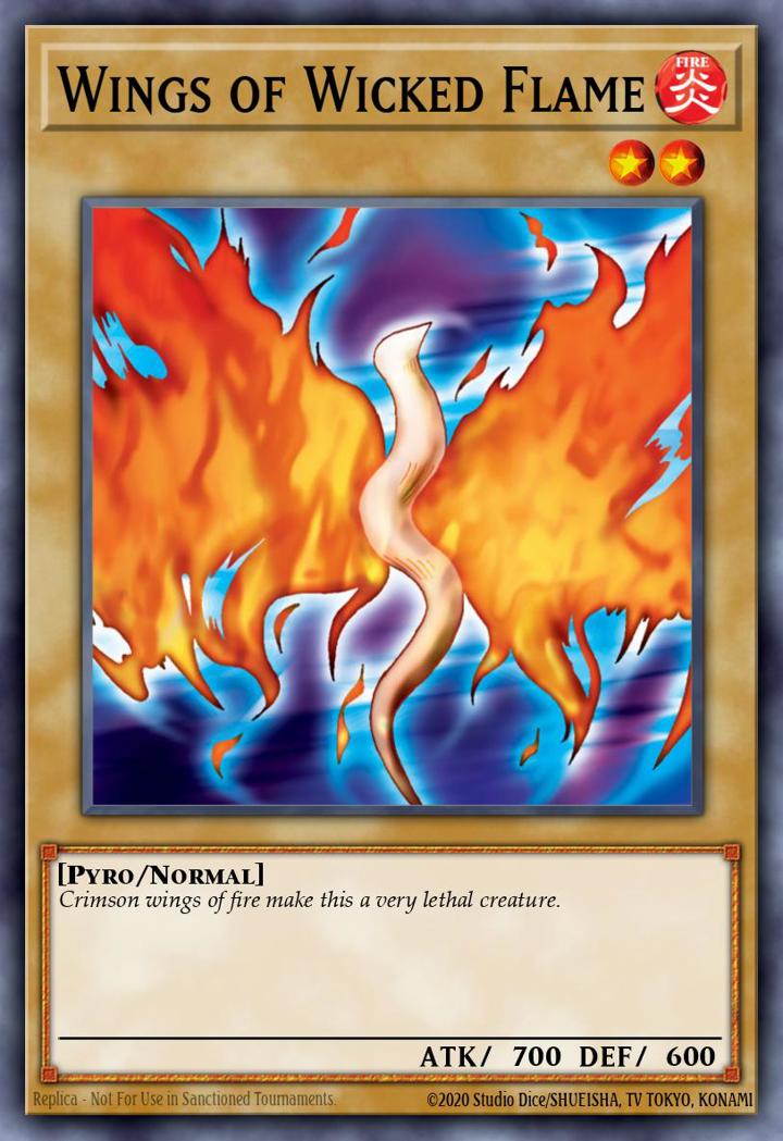 Wings of Wicked Flame Single: Yu-Gi-Oh! Astral Pack Four Einzelkarte