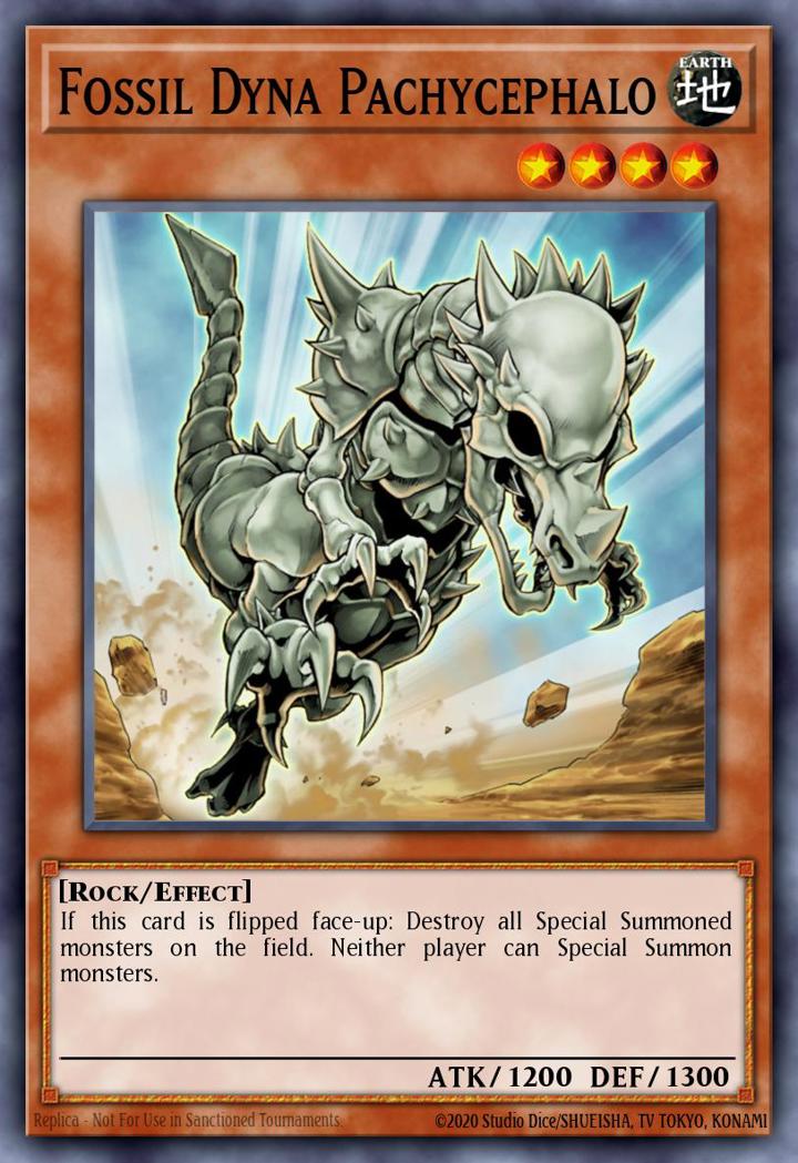 Fossil Dyna Pachycephalo Single: Yu-Gi-Oh! Astral Pack Four Einzelkarte