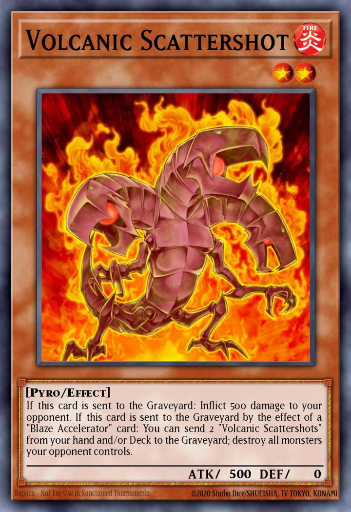 Volcanic Scattershot Single: Yu-Gi-Oh! Astral Pack Seven Einzelkarte
