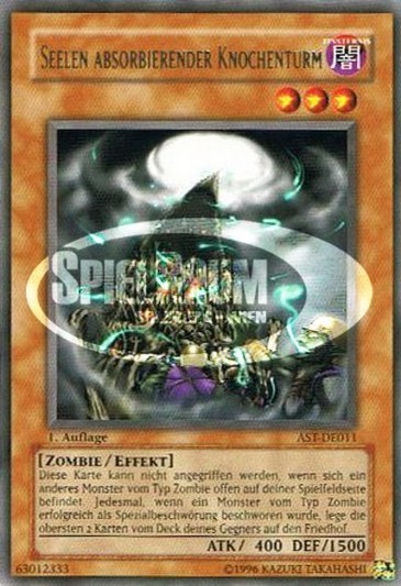 yugioh soul absorbing bone tower deck Soul-Absorbing Bone Tower [LCJW-EN195] Common | Yugioh Single main image 1