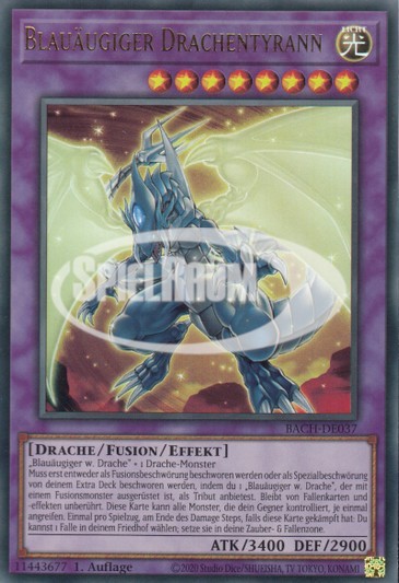 Blue-Eyes Tyrant Dragon