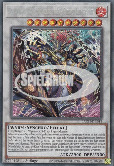 Swordsoul Sinister Sovereign - Qixing Longyuan Single: Yu-Gi-Oh! Battle of Chaos Einzelkarte
