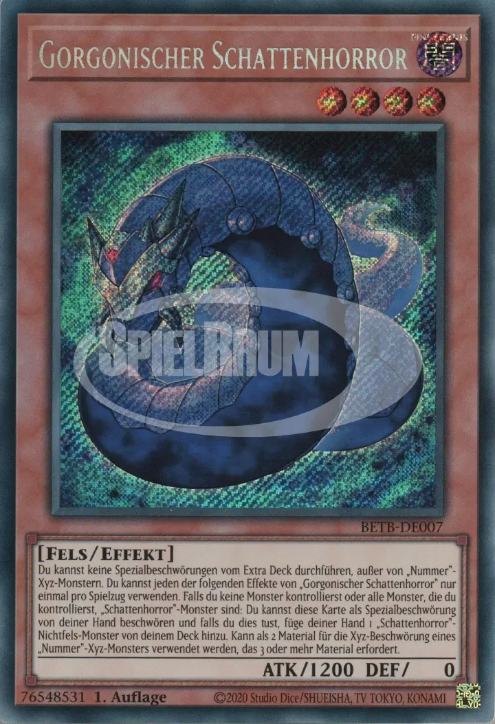 Gorgonic Umbral Horror (V.1 - Secret Rare)