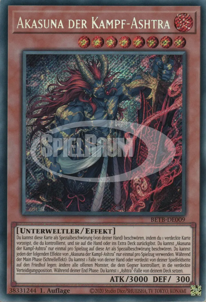Akasuna the Battle Ashtra (V.1 - Secret Rare)