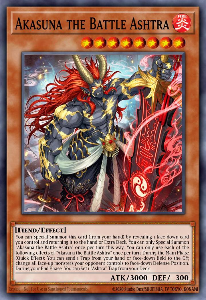 Akasuna the Battle Ashtra (V.1 - Secret Rare)