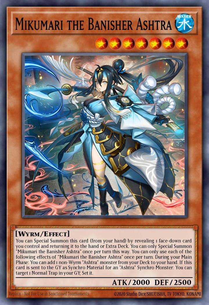 Mikumari the Banisher Ashtra (V.1 - Secret Rare)