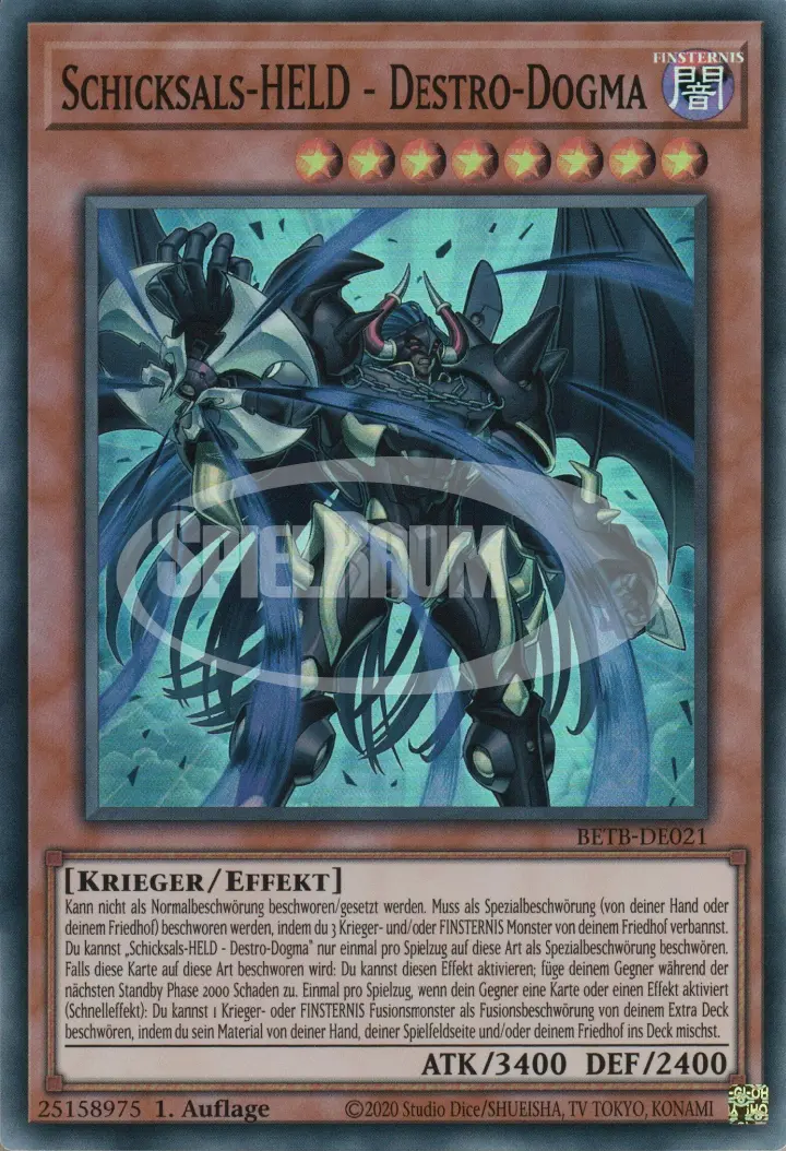 Destiny HERO - Destro-Dogma (V.1 - Super Rare)