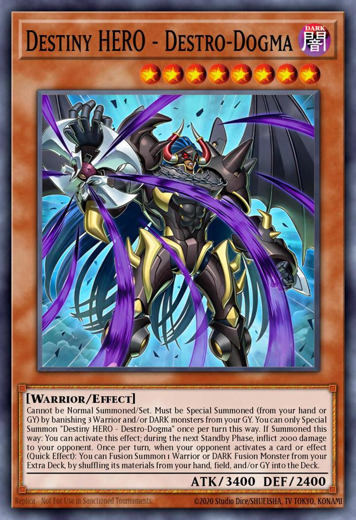 Destiny HERO - Destro-Dogma (V.1 - Super Rare)