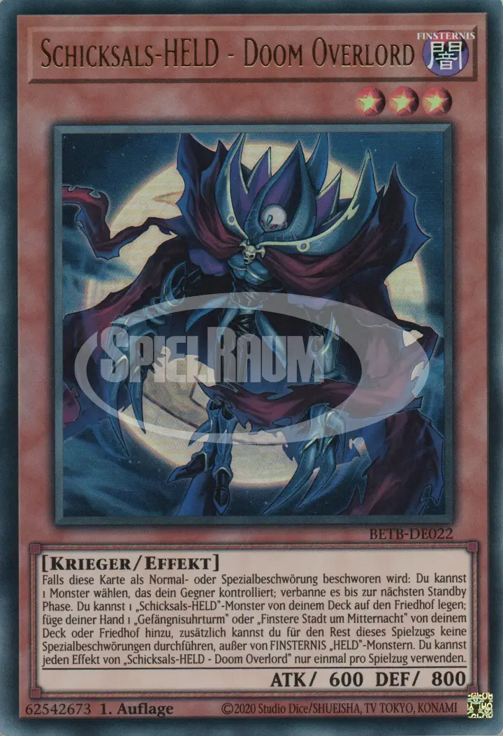 Destiny HERO - Doom Overlord (V.1 - Ultra Rare)