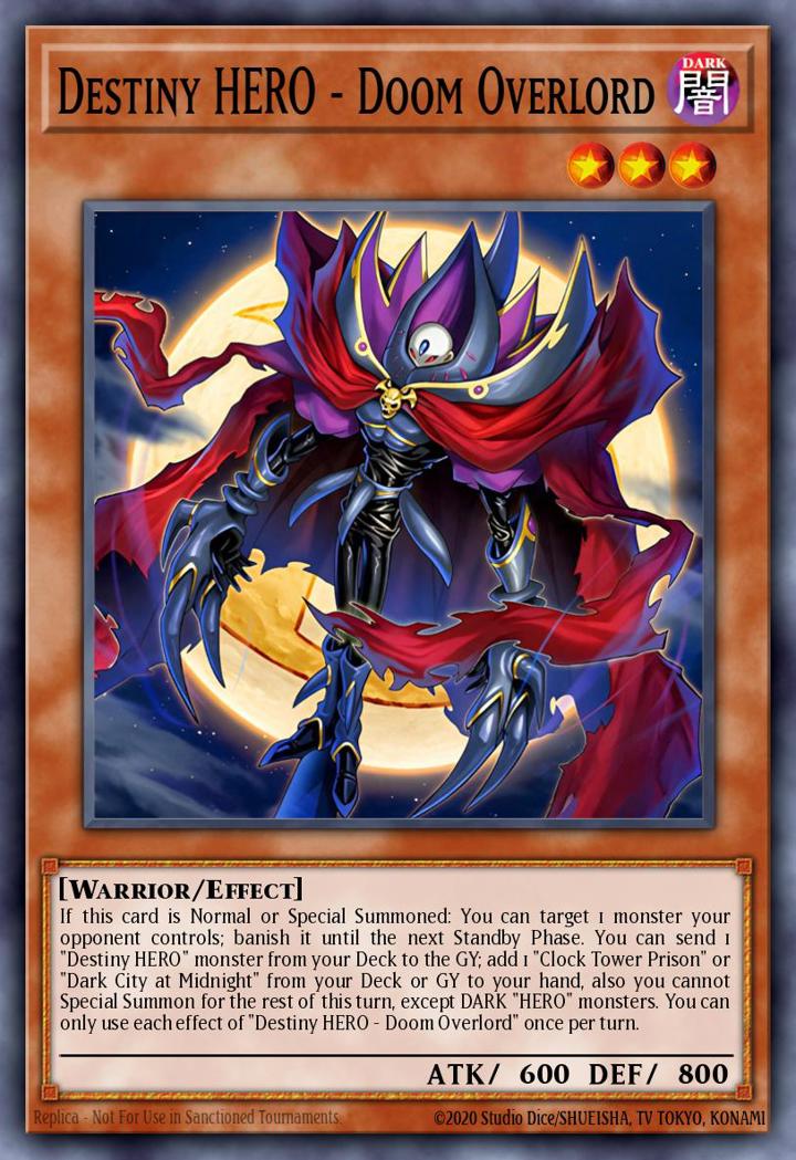 Destiny HERO - Doom Overlord (V.1 - Ultra Rare)