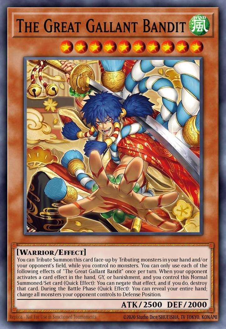 The Great Gallant Bandit (V.1 - Secret Rare)