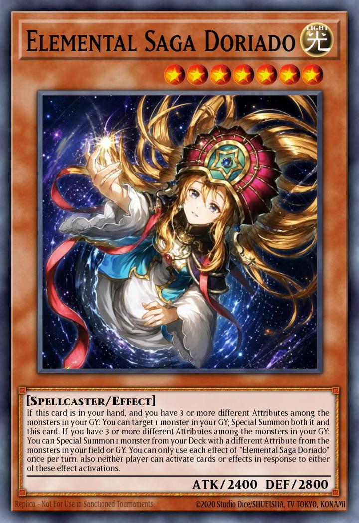 Elemental Saga Doriado (V.1 - Secret Rare)