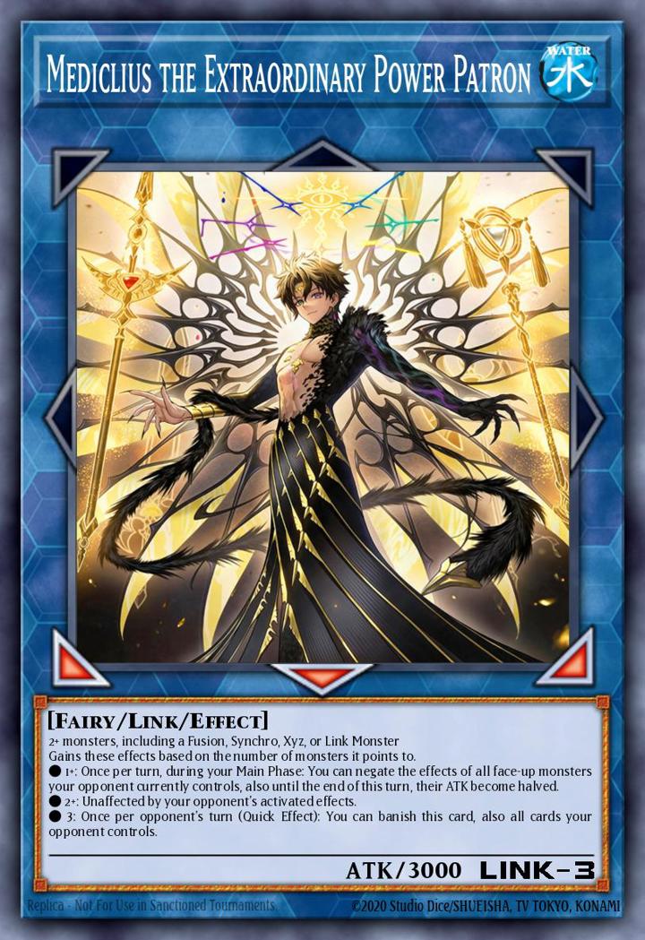 Mediclius the Extraordinary Power Patron (V.1 - Ultra Rare)