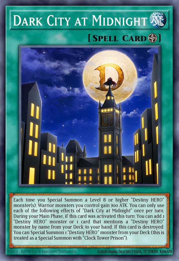 Dark City at Midnight (V.1 - Ultra Rare)