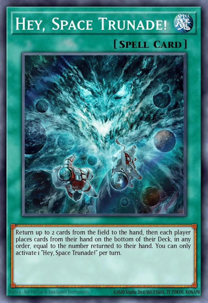 Hey, Space Trunade! (V.1 - Secret Rare)