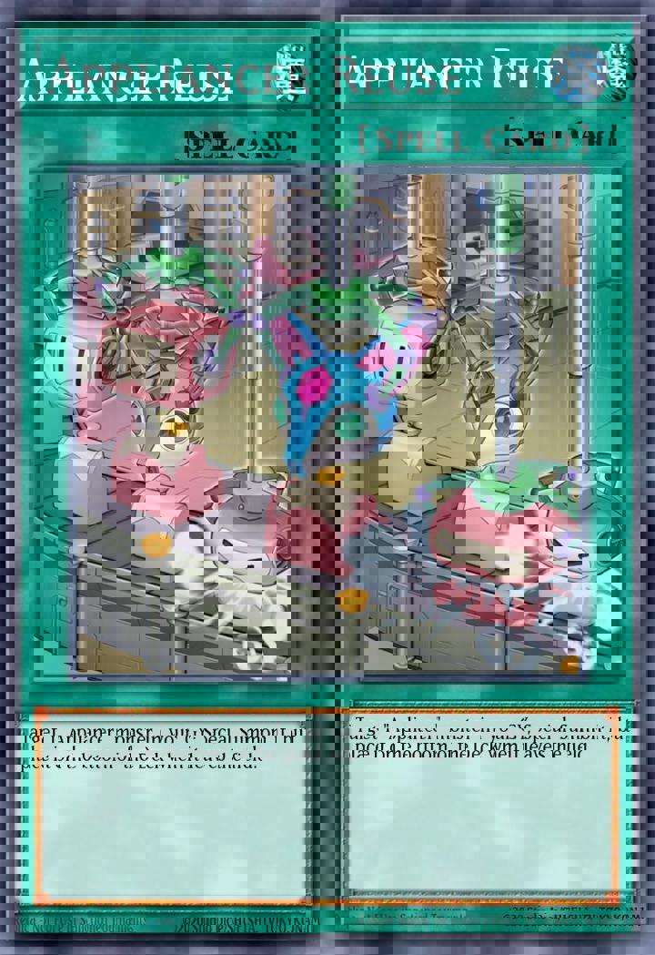 Appliancer Reuse
