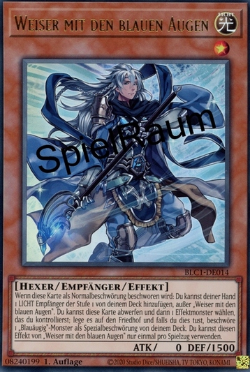 Sage with Eyes of Blue (V.1 - Ultra Rare)
