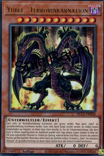Yubel - Terror Incarnate (V.1 - Ultra Rare)