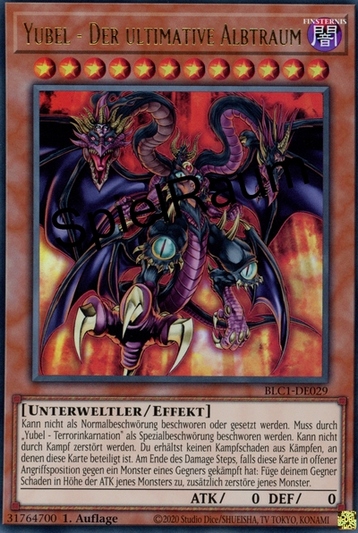 Yubel - The Ultimate Nightmare (V.1 - Ultra Rare)