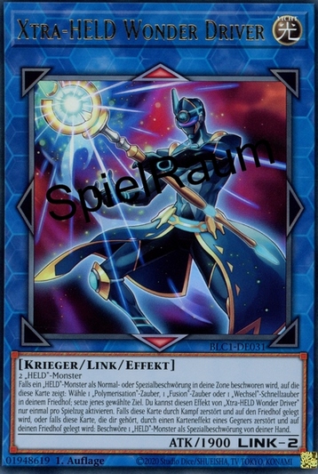 Xtra HERO Wonder Driver (V.1 - Ultra Rare)