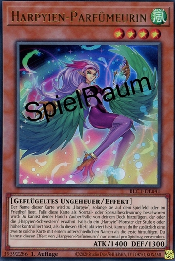 Harpie Perfumer (V.1 - Ultra Rare)