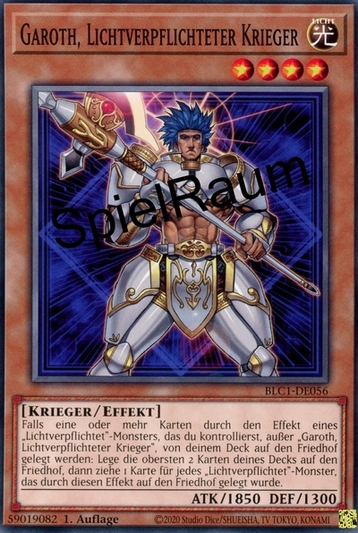Garoth, Lightsworn Warrior