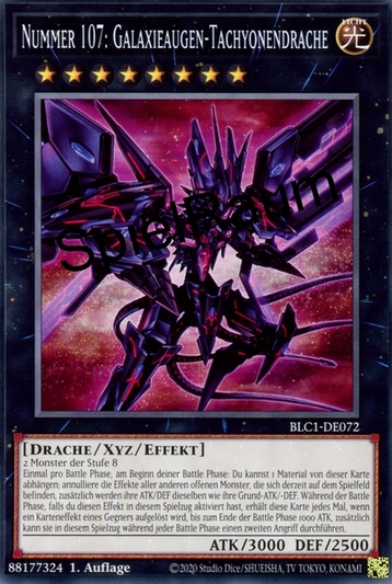 Number 107: Galaxy-Eyes Tachyon Dragon